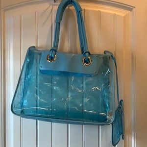 Dolce & Gabanna Clear Blue Tote